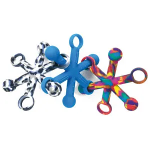 Chewigem Hexichew is a chew product and a fidget in one. Also suitable for unlearning thumbs / pacifier.