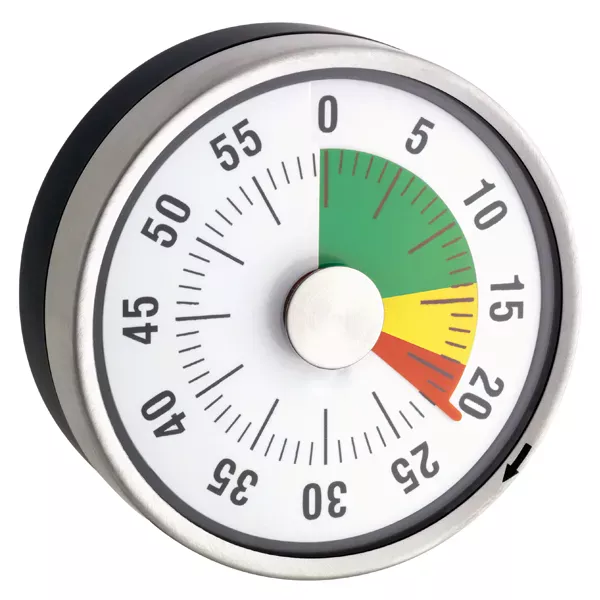 A timer is ideal for teaching children a sense of time and teaching them to complete a task within a set time.