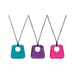 Chewigem Jazz teething necklace for women – fashionable chewing jewelry for stress reduction and concentration