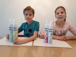 happy senso is een multisensorische gel, net als knetterzeep