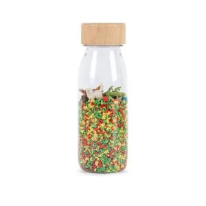 Petit Boum Spy Bottle Pets, let your child discover the pets in this sensory bottle