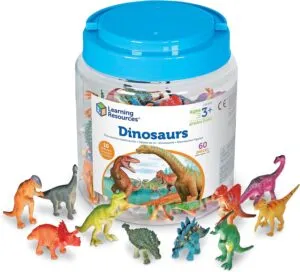 Dinosuarus play figures for open-ended play, pretend play or teaching material
