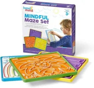 With the Mindful Maze, children practice breathing, concentration and mindfulness in a playful way.