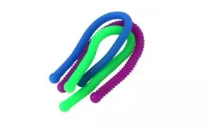 Twiddle squish n' stretch textured is delicious friemel toys with texture. Let your child stretch or fidget with the stretchable cord.