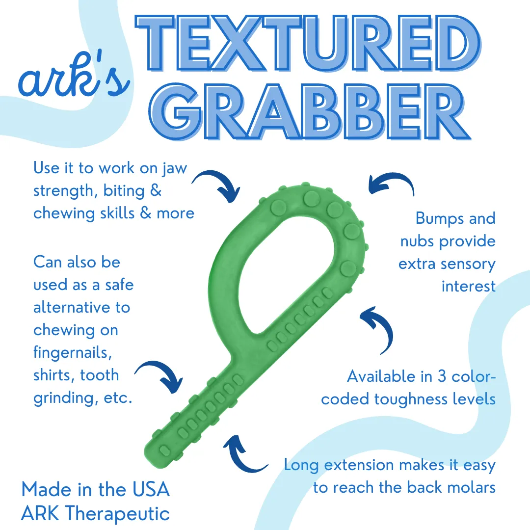 ARK's Textured Grabber - Popular Chewing Rod for Promoting Oral Motor Skills.