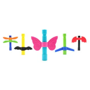 Ark wingamajigs fidget spinner is an ideal fidget for the classroom. You can place the fidget on your pencil as a topper and then turn and feel the wings. It helps improve concentration