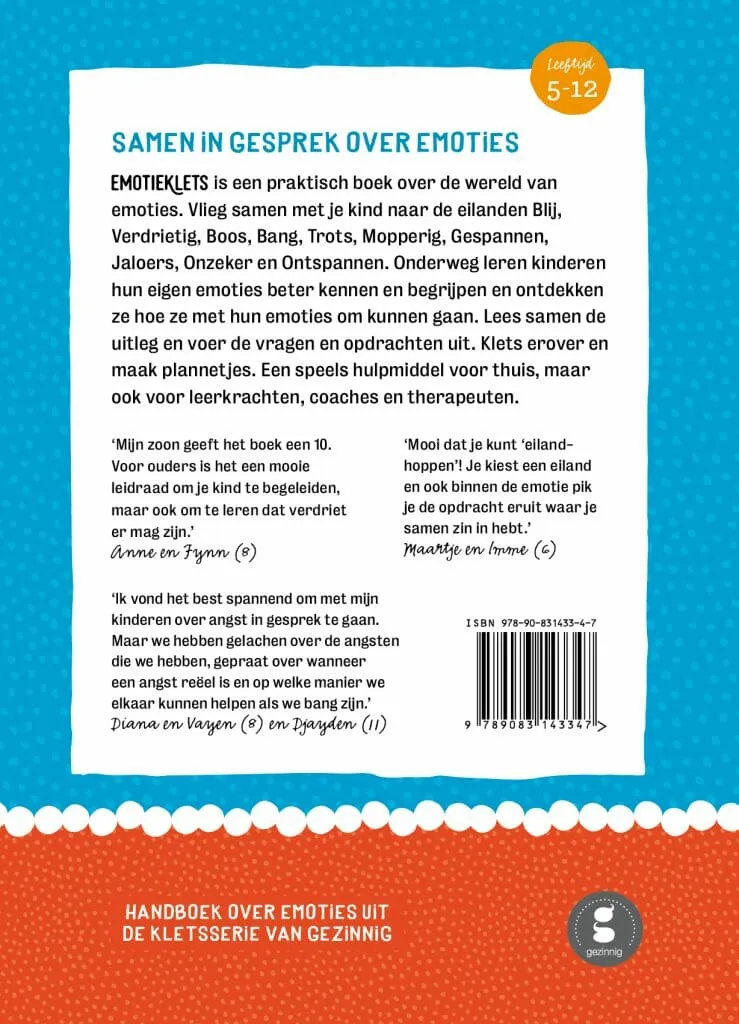 family emotion chatter is a fill-in book to talk about emotions together