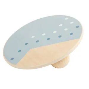 Wooden balance board round from the brand legler, ideal to stimulate motor skills in the home initiation