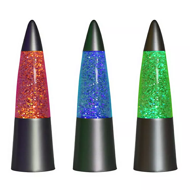 Mini tornado glitter lamp from playlearn Great cuddly material, but also highly recommended as a toy for your child with autism!