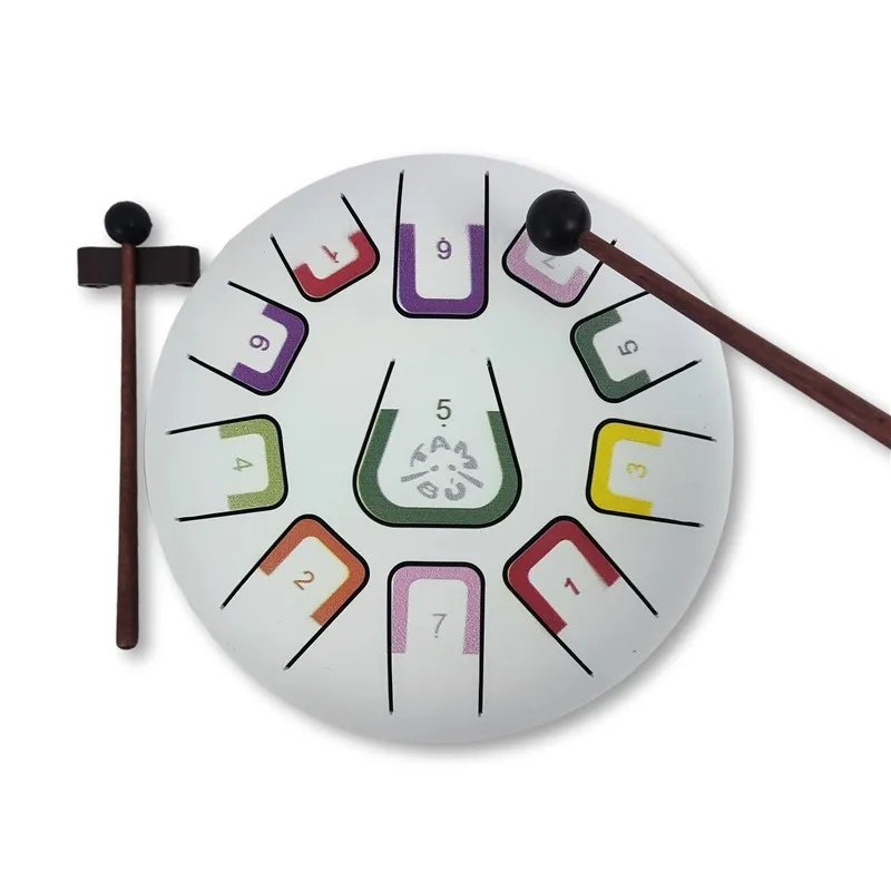 Tambu is a steel drum, ideal for children to play music.