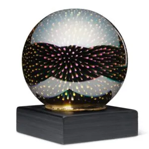 This fiberglass ball on a pedestal is ideal for use in the bedroom or in a snooze room to relax