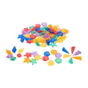 Bring the wonders of the ocean into your home and let your kids enhance their creativity and learning fun with these transparent shells.