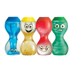 Discover the magic of emotions with our mesmerizing sensory bottles! Whether it's joy, sadness, anger, or fear, this set of four bottles offers a colorful and engaging way for kids to explore and express their feelings.