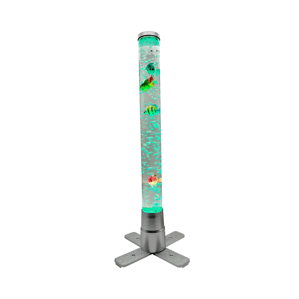 Snoezel tube with fish (table model) is perfect for any snoezel room, classroom or home environment.