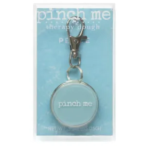 Pinch Me stressverlichting als sleutelhanger gevuld met zachte aroma putty