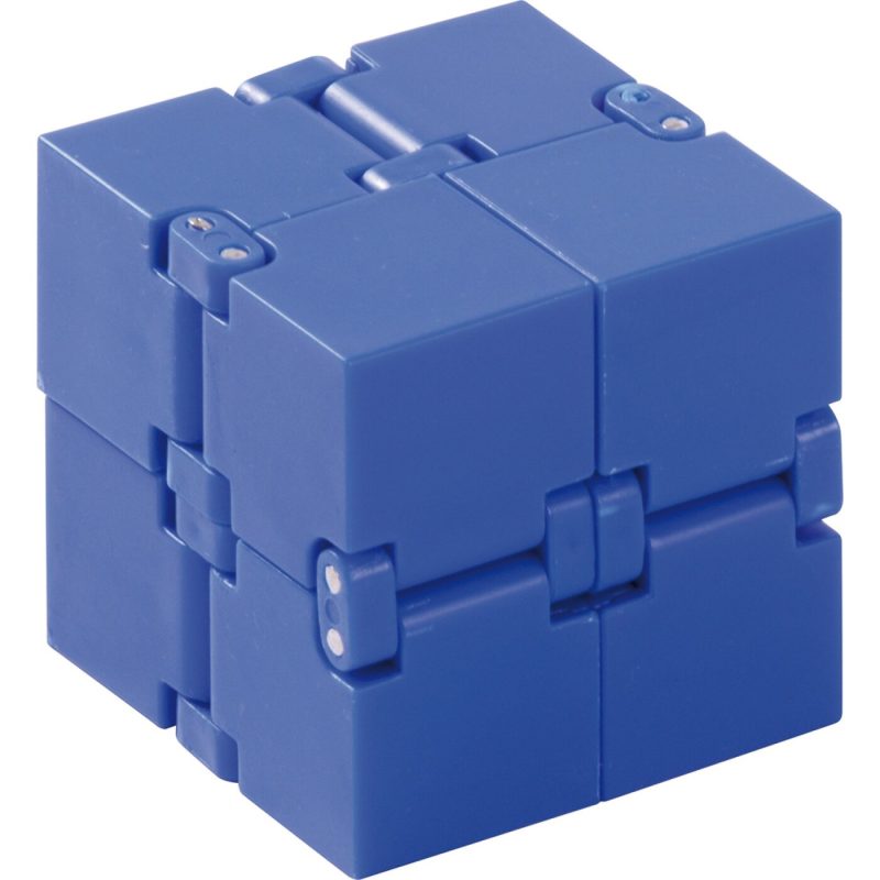 De infinity cube is ideaal friemelmateriaal voor gebruik in de klas of als fidget voor op kantoor