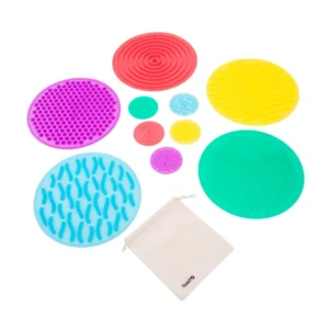 De SiliShapes sensorische cirkel set van TickiT is prachtig educatief speelgoed waarmee je kind spelenderwijs leert en ontdekt.