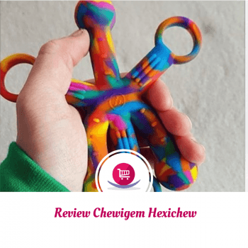 The hexichew from chewigem is a chewing product and a fidget product. Ideal for children and adults with chewing needs and for fidgeters.