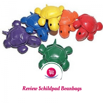 The turtle beanbags are ideal for sensory play activities.