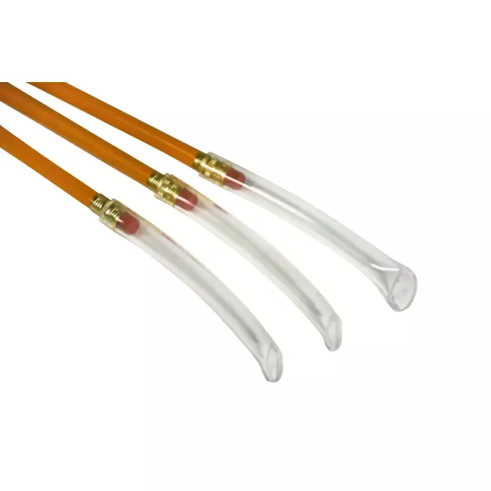 With the Chew Ease pencil caps you prevent the broken chewing or biting of pencils and pens.