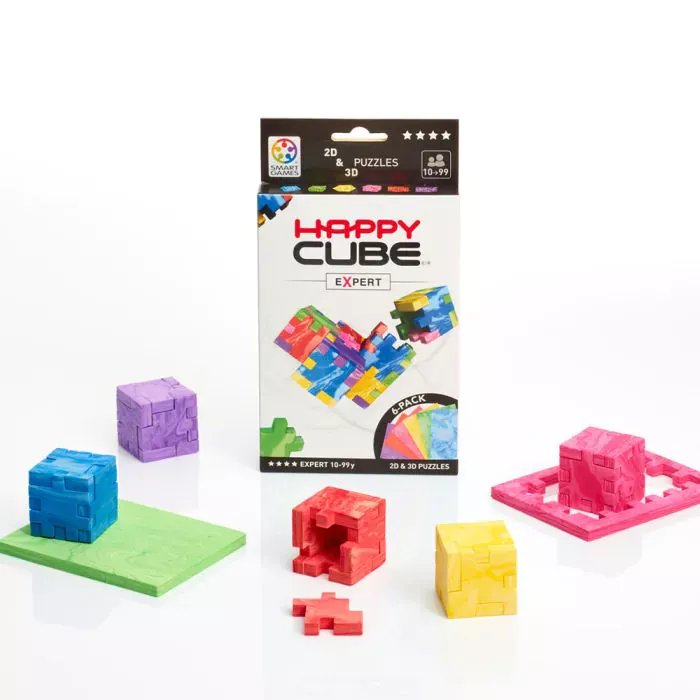 Happy Cube Expert is, as the variant indicates, the most difficult version of the popular brain puzzle
