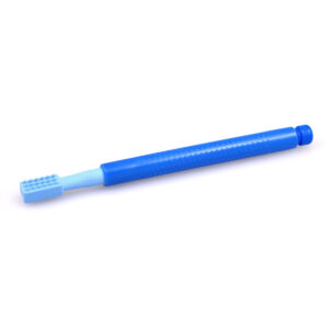 Met de z-vibe kun je de mondmotoriek stimuleren.