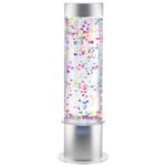 bubble tube filled with colored balls for snoezel room