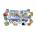 With these fairy tales story stones (story stones) your child can not only come up with the well-known fairy tales, but also his own fantasy stories.