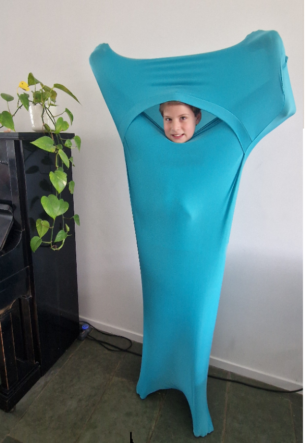 Move bag is similar to our snuggle huggle. Ideal to let children move, but also to isolate themselves from stimuli