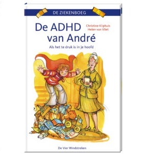 De ADHD van André is een boek wat gaat over Andre die altijd erg druk is. Thuis en op school, overal veroorzaakt hij onrust en chaos.