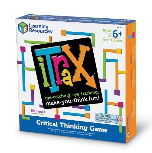 Itrax is a brain game. Learn to think critically and solve problems with this educational toy