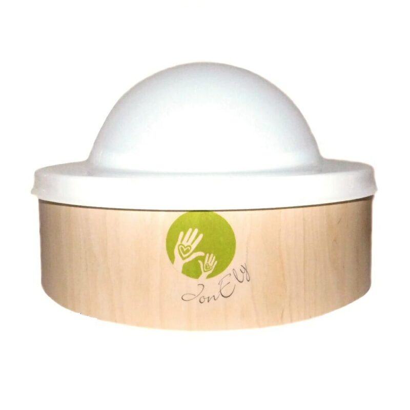 Deze fascinerende koepel past precies op de JonEly ronde lichttafel (niet inbegrepen).