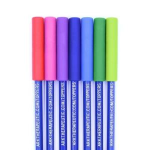 Does chewing a pencil sound familiar to you? The Write-n-Bite pencil chewing caps from ARK are the perfect solution for you.