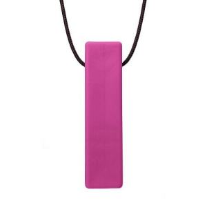 The brick chewing chain from ark therapeutic is a long and smooth chewing jewelry. Ideal for children and adults who chew with molars. This chewing jewelry is the same as the lego chewing jewelry but firmer because there are no studs on it.