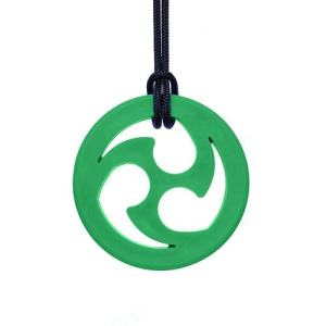 Ark therapeutic's ninja chewing chain is tough for girls and boys. Because of the openings in the design a little less suitable for the real sturdy chewers.