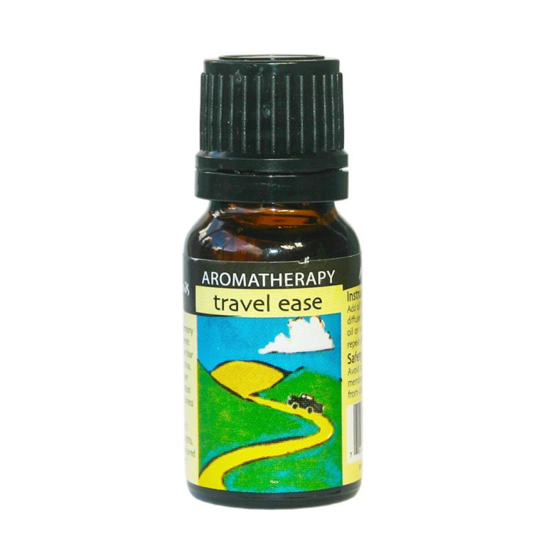 Traveling and not feeling well, this aroma therapy oil supports you with motion sickness