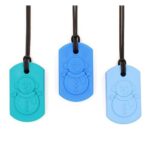 ark's frost bite is a snowman bite chain that will appeal to many a child, available in various strengths for children and adults with chewing needs