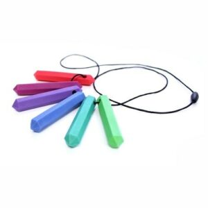 The ark therapeutic krypto bite chain is a beautiful design chewing jewelry for children and adults who chew with the molars