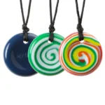 Stevige Chewigem Buttons bijtketting – geschikt voor jongens en meisjes met kauwbehoefte