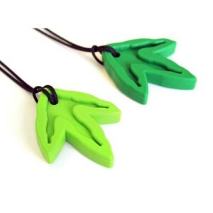 Ark therapeutic's dino-track bite chain is the dino chewing chain for the dinosaur fans. What child doesn't want to chew on these dino footprints