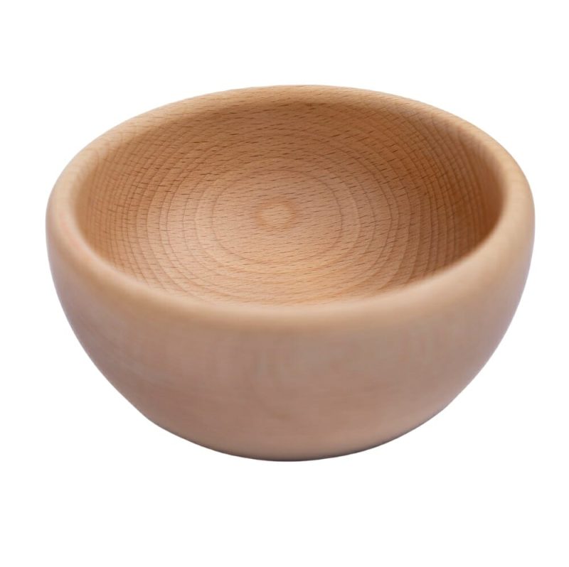 wooden dish of pagalou can be used for sorting and fits nicely as montessori material