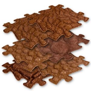 Muffik sensory floor mats eco, ideal for laying a barefoot path.