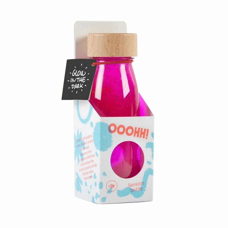 petit boum float bottle in a fluorescent color, this will be appreciated