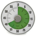 timer silent, ideal for children to make the time visual so they know how long they have for a task. In addition, you do not hear these ticking, so children who are sensitive to sound find this a nice time clock.
