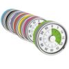 timers are an ideal tool to visualize time for children. Can be used both in the classroom and at home to teach children a sense of time and to visually support them in this.