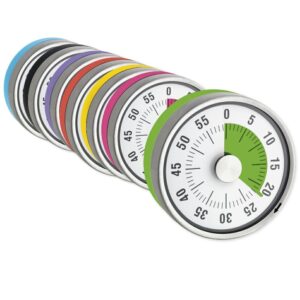 timers are an ideal tool to visualize time for children. Can be used both in the classroom and at home to teach children a sense of time and to visually support them in this.