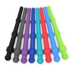 Ark therapeutic's wand is great bite toys for kids and given its length ideal for kids who like to chew with the molars.