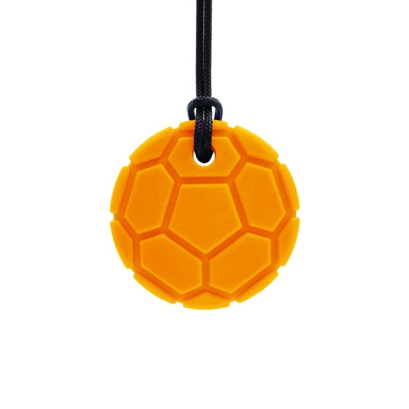 ark soccer chew bite chain many a boy will want to wear. A chewing chain is a good alternative to chewing clothes. And helps reduce tension and stimuli.
