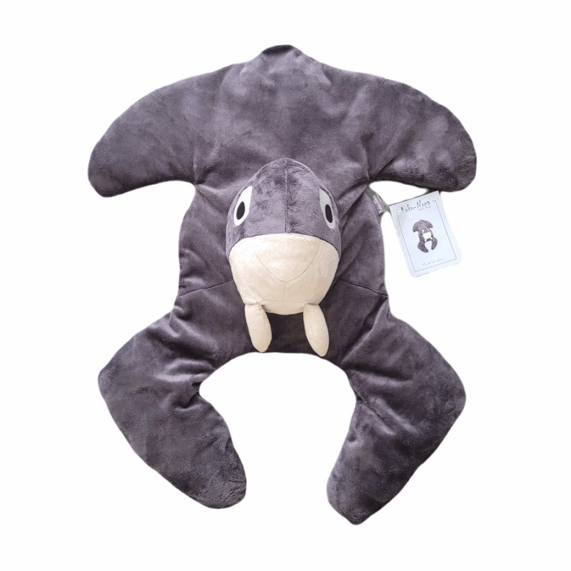 koko nora weighting cuddle pilo de walrus is soon the best companion of your child. It encloses the body and provides your child with deep pressure, which benefits them to rest and go to sleep.