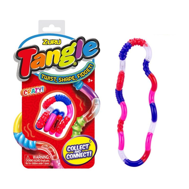 In addition to endless fidgeting, the tangle crazy textured also offers texture for extra sensory stimuli.